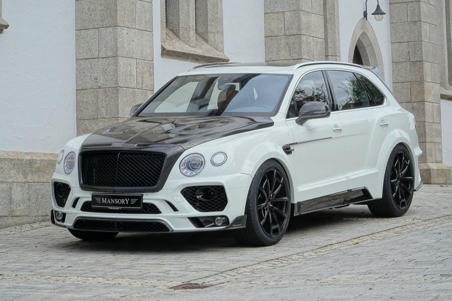 Bentley Bentayga in White by Mansory '2016